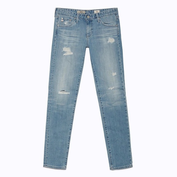 AG Stilt 19-Year Destroyed Skinny Jeans - Picture 5 of 16